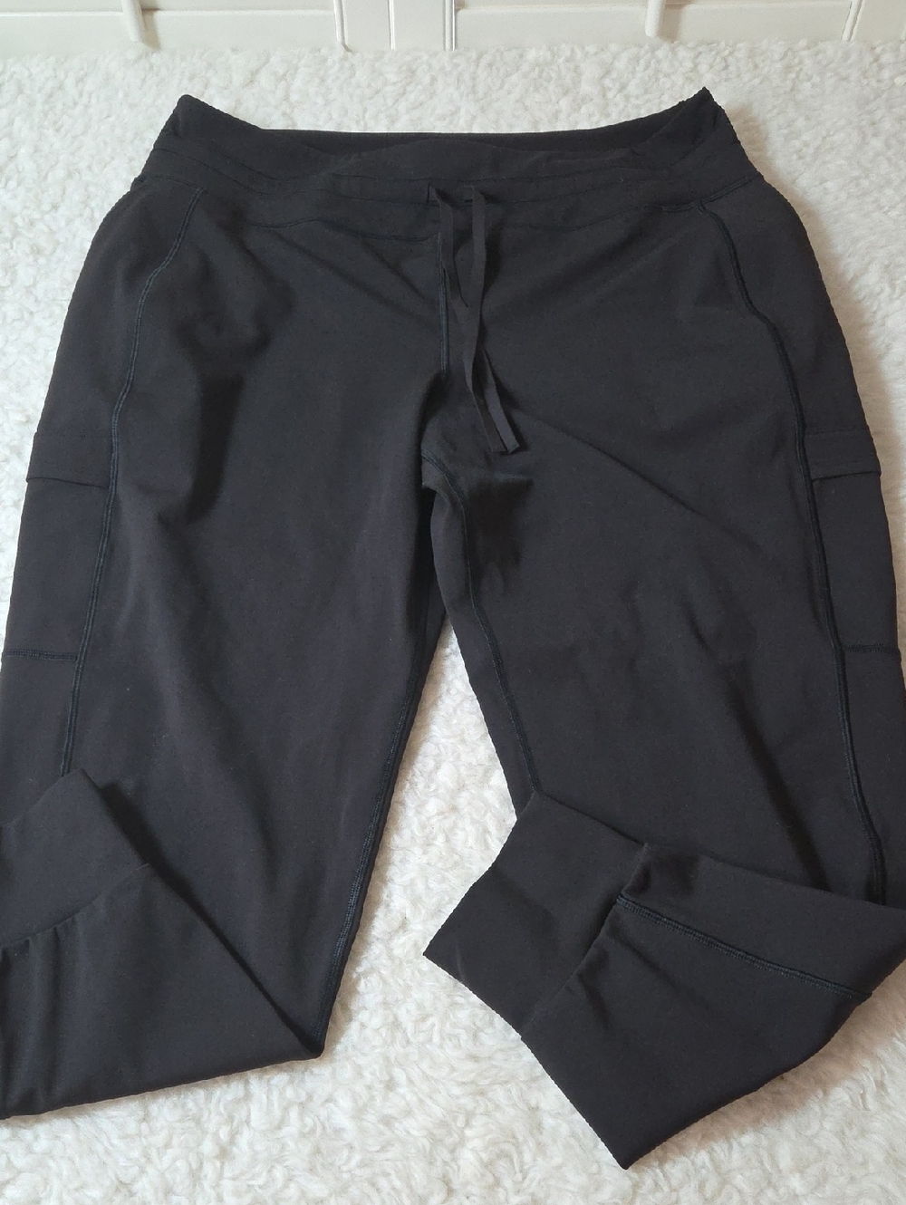 Athleta Rainier Cargo Jogger Sz XL Black - Picture 7 of 14